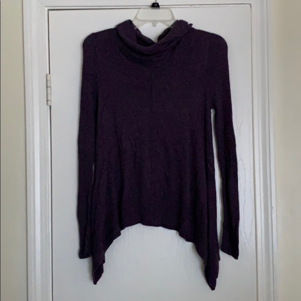 Purple Turtle Neck Sweater